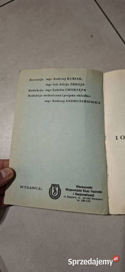 Podręczny zbiór przepisów o wynalazczości 1985 1 Antykwariat Łęczyca