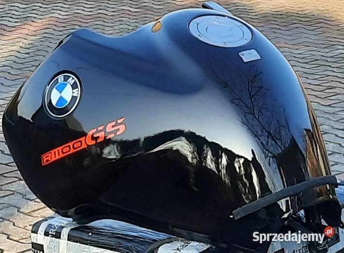 2x NAKLEJKI NA MOTOCYKL BMW R1100 GS czerwone Gaszowice