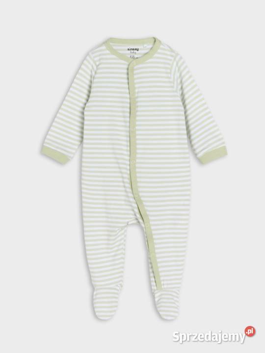 Pajacyki niemowlęce Sinsay 56 piżamy 2 pack gęsi zachodniopomorskie Szczecin