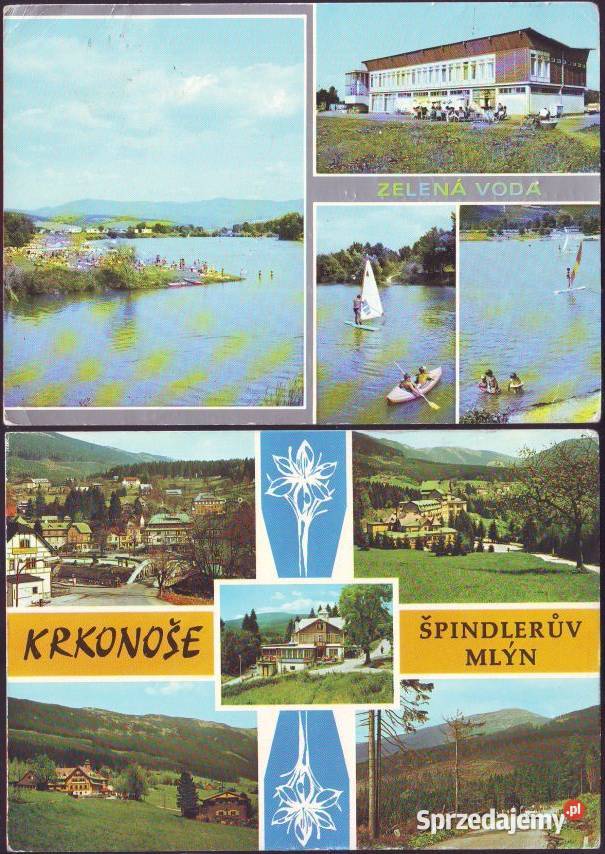 Kart pozdrowieniai z Czechosłowacji 2 Pocztówki i karty telefoniczne Gliwice sprzedam