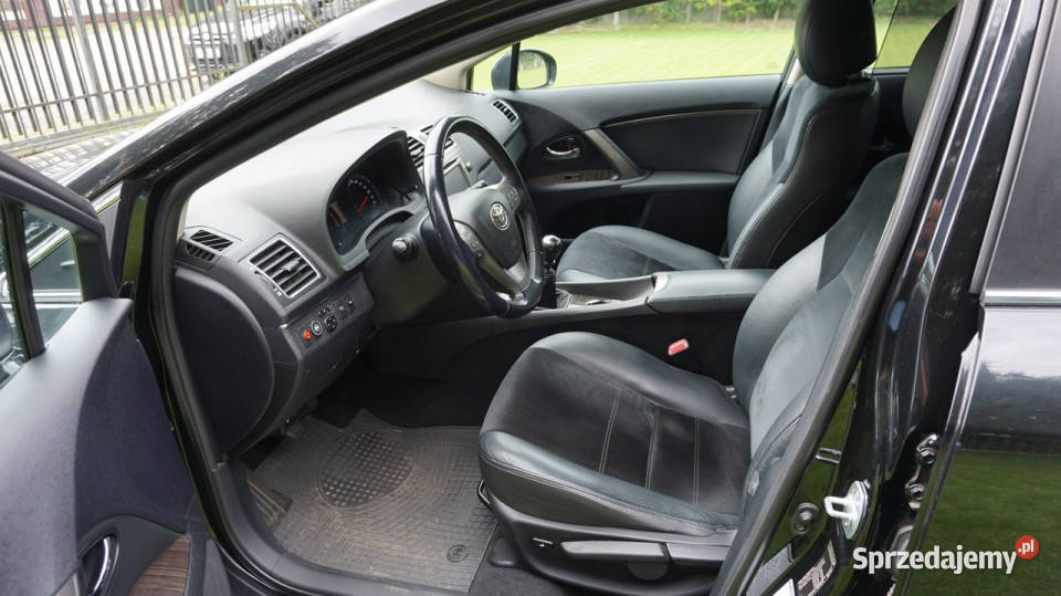 Toyota Avensis Polski salon Gwarancja III 2009 kurtyny powietrzne lubuskie Zielona Góra