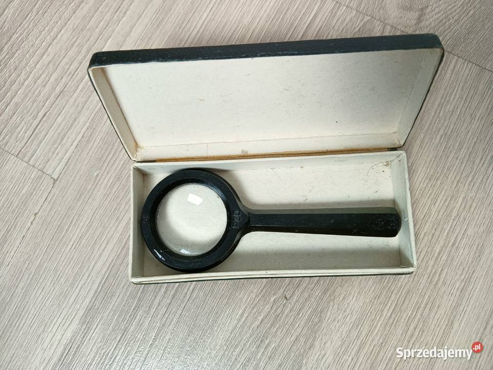 Stara lupa Polskie Zakłady Optyczne 5x R4 PZO Kraków sprzedam
