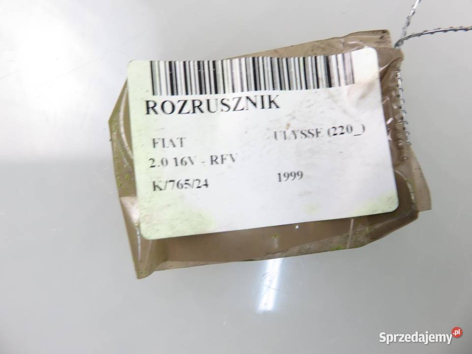 ROZRUSZNIK FIAT ULYSSE 20 16V 0986016120 osobowe małopolskie