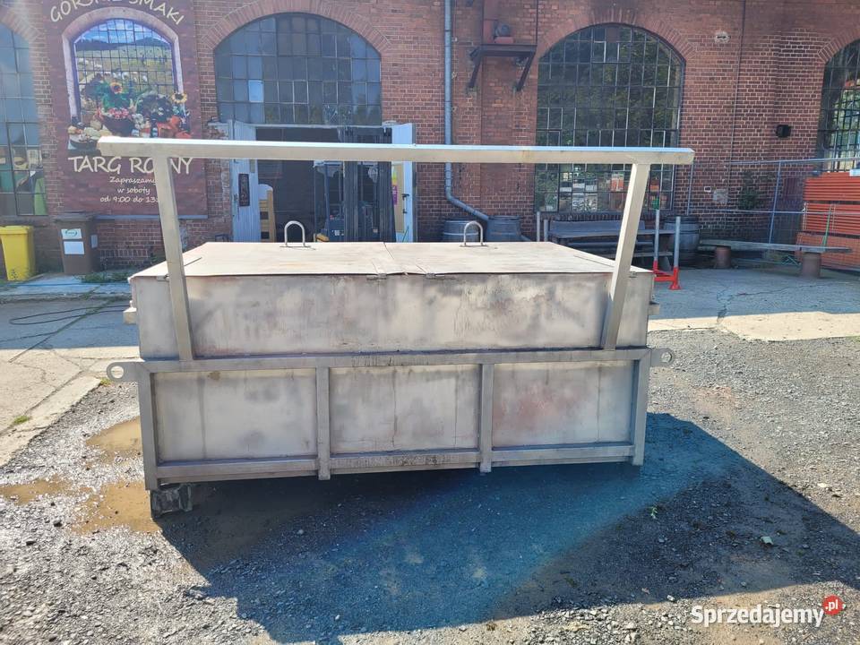 Zbiornik ze stali nierdzewnej 107x262x175
