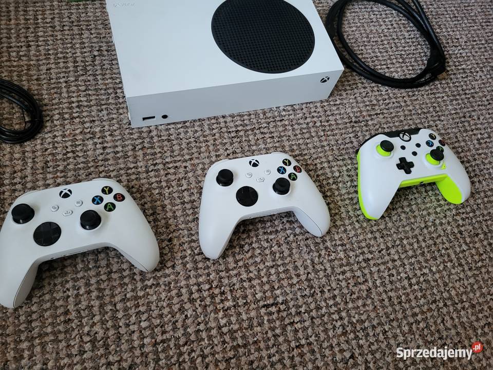 Konsola Xbox Series S 512gb SSD aż 3 pady gry Libiąż