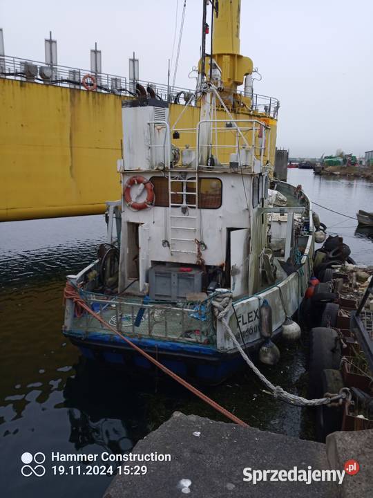 Łódź roboczaextrawler guard vessel Świnoujście