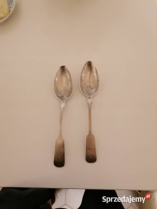 2 srebrne łyżeczki do herbaty bądź cukru Niemcy