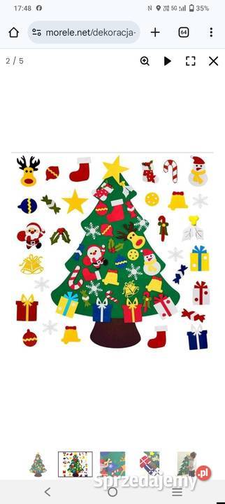 Choinka filcowa 100 Kwidzyn