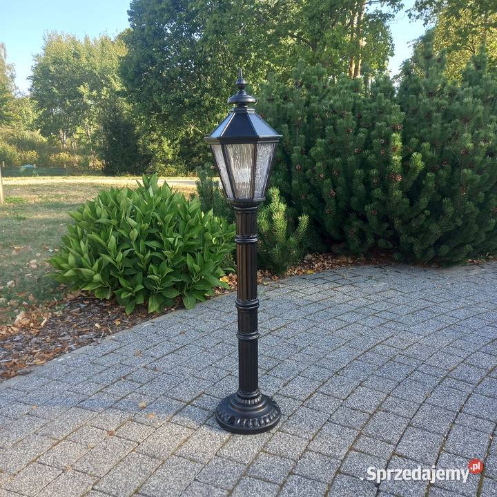 lampa ogrodowa zjawiskowa parkowa żeliwna h116