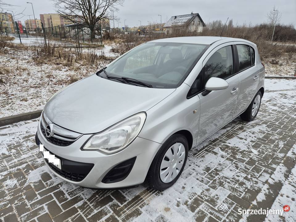 Opel Corsa D 2013 5Dzwiowy 116 przebieg Klima manualna Corsa Legnica