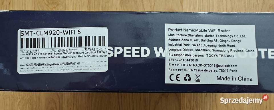 Router 4G LTE kat6 Internet i komunikacja Warszawa sprzedam