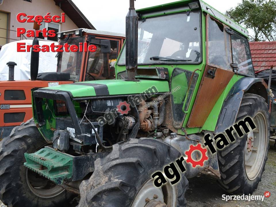 Deutz DX 450 części skrzynia biegów silnik oś Byków