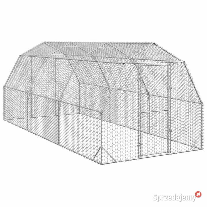 vidaXL Kurnik kur 25x6x225 m stalSKU3328517 Warszawa