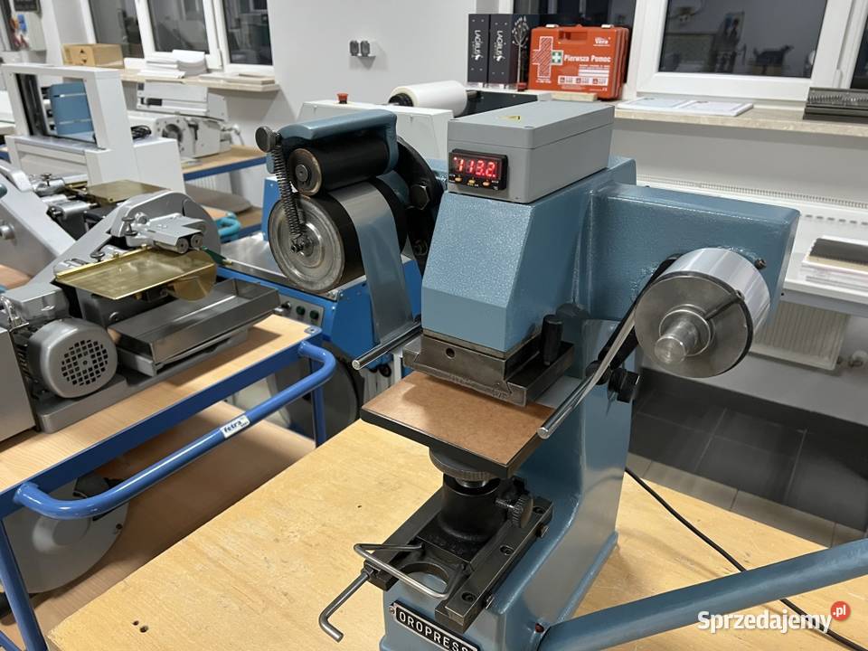 Złociarka Oropress prasa do hotstampingu sprzedam