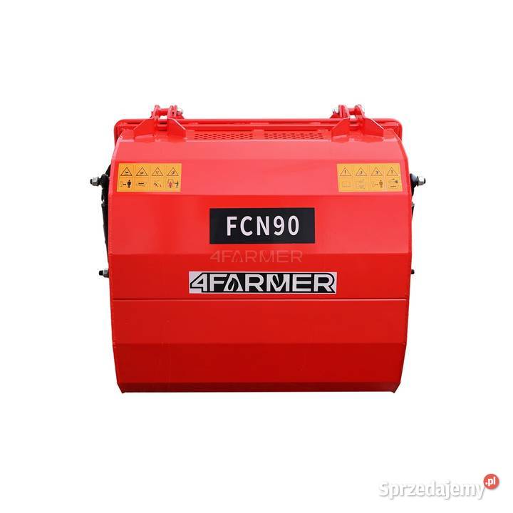 Kosiarka bijakowa z koszem na trawę FCN 90 nieuszkodzony Tajęcina