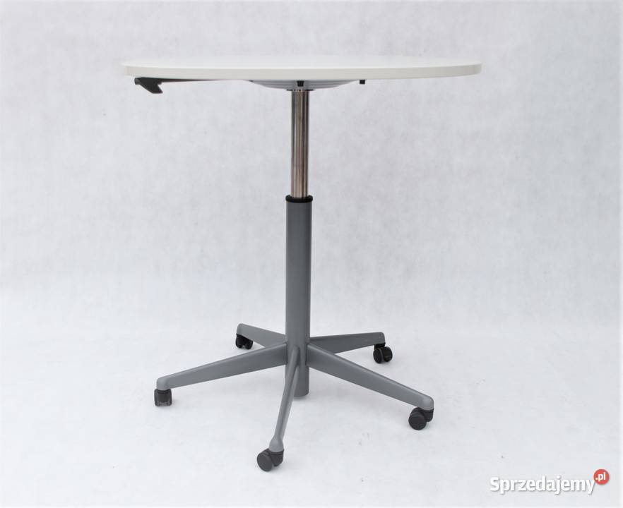 stolik Steelcase okrągły regwysokość meble wielkopolskie