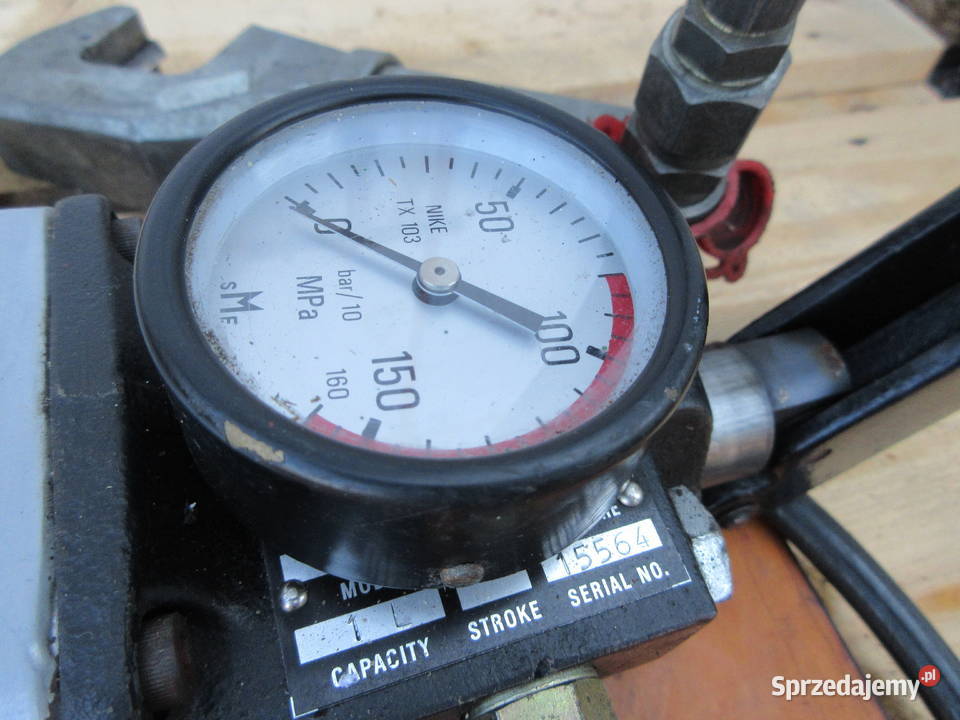 POMPA HYDRAULICZNA RĘCZNA NOŻYCE HYDRAULICZNE Wąchock sprzedam
