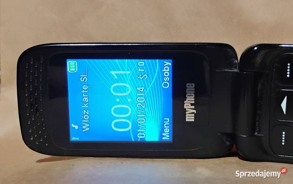 MyPhone Flip Telefon z Klapką ładowarka myPhone Opole