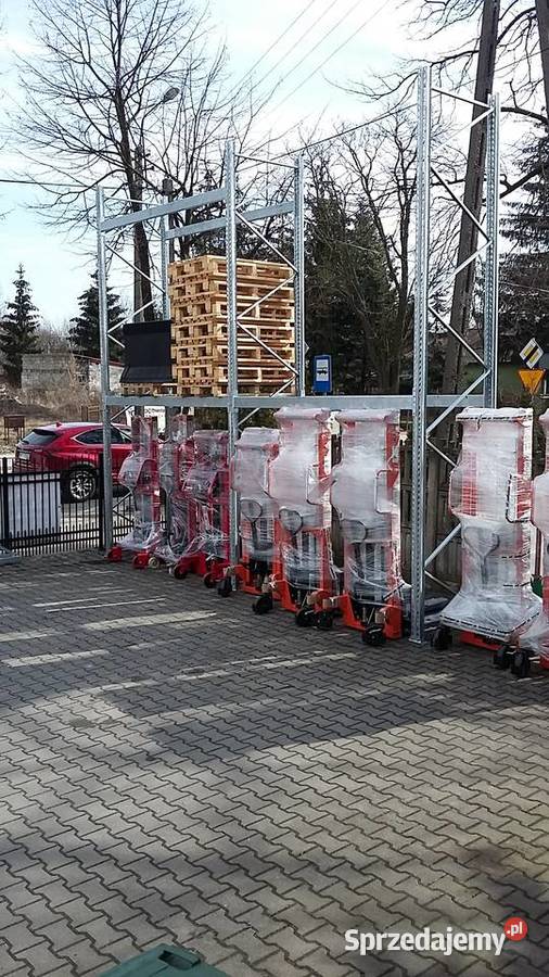Regał paletowy ocynkowany HX 3m zestaw 18miejsc Magazynowanie Siedlce