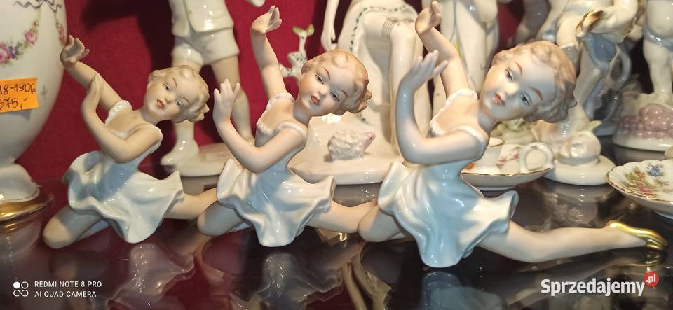Figurka baletnicy Wallendorf W 1764 Syg 1964 r