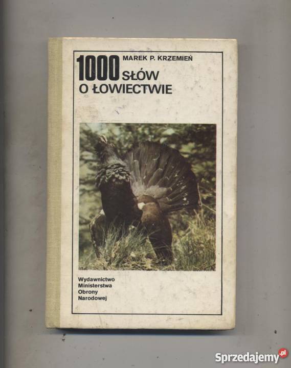 1000 słów o łowiectwie Szczecin sprzedam