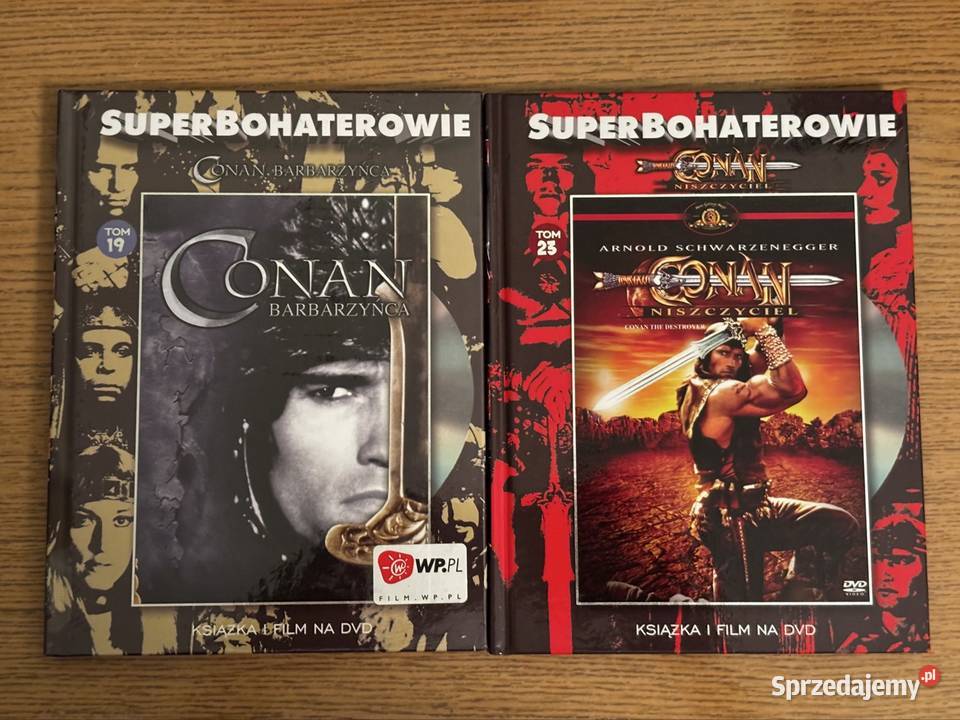 Conan Barbarzyńca i Conan Niszczyciel kolekcja Warszawa