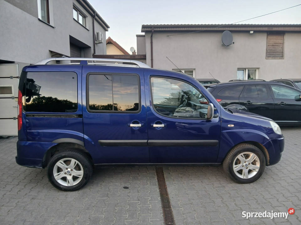 Fiat Doblo 14i MALIBU klima alufelgi czujniki elektryczne lusterka Gryfino