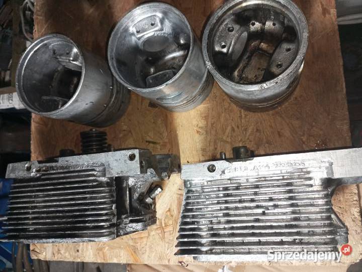 Głowica tłoki t25 Władimirec tłok głowice zsrr Legnica sprzedam