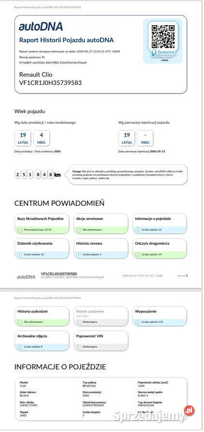 Renault Clio III 2006 serwisie klimatyzacji Chorzów