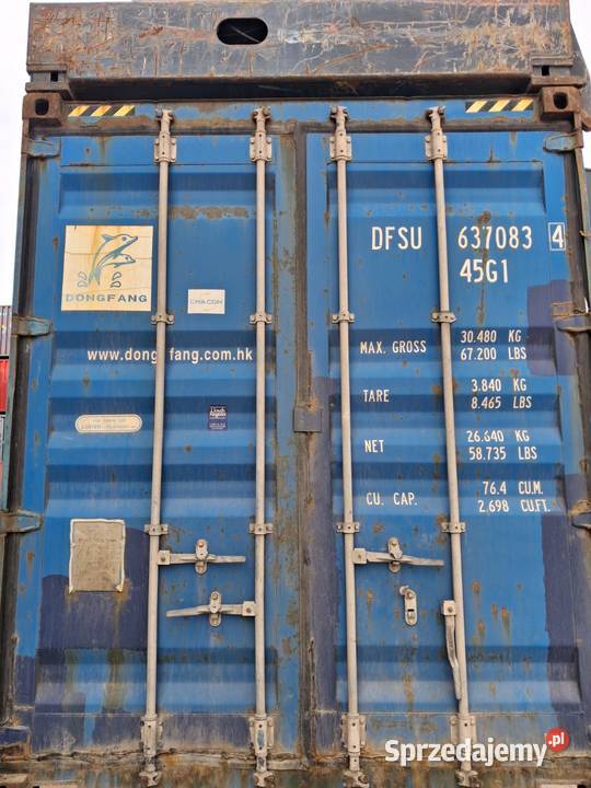 12m 40HC Kontener morski