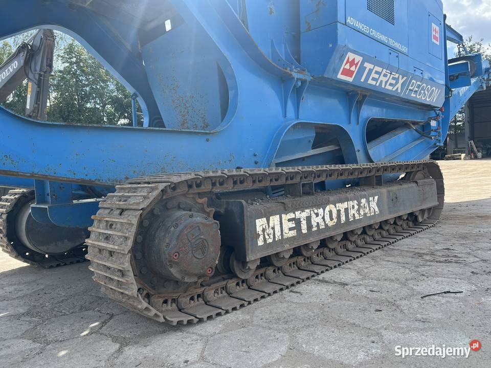Kruszarka szczękowa Terex Pegson Metrotrak HA małopolskie