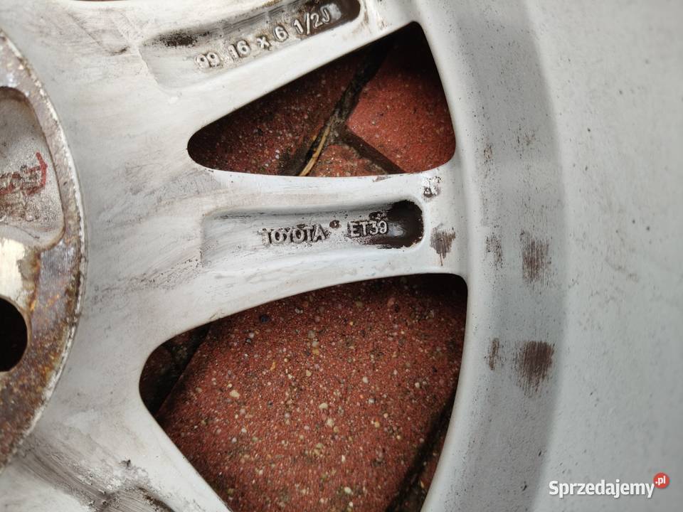 Koła 16 alufelgi opony letnie Dunlop TOYOTA Wieliszew