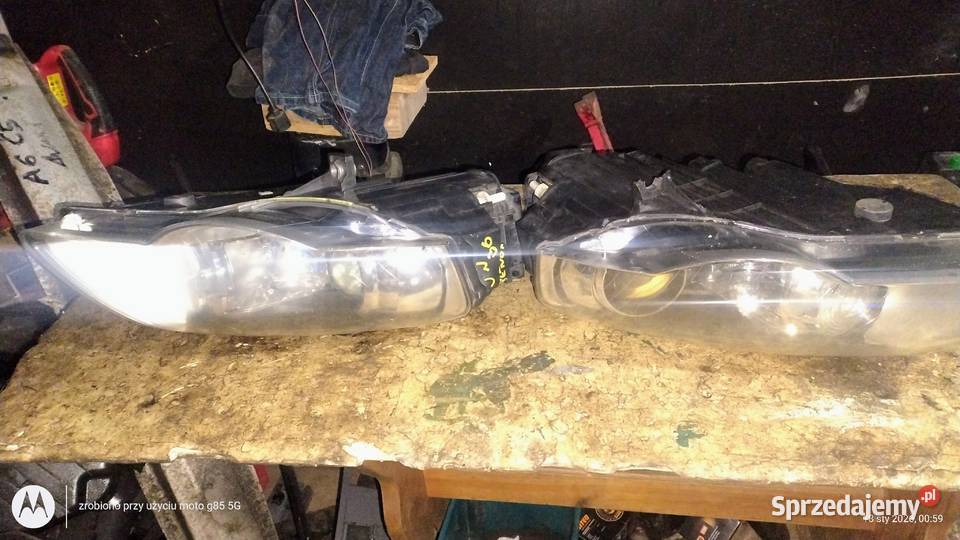 Reflektory przednie biksenon Xenon skrętny