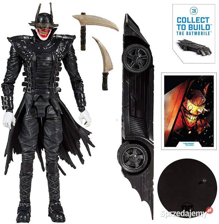 Zestaw 3 Figurki Batman Robin Batgirl DC Mogilany