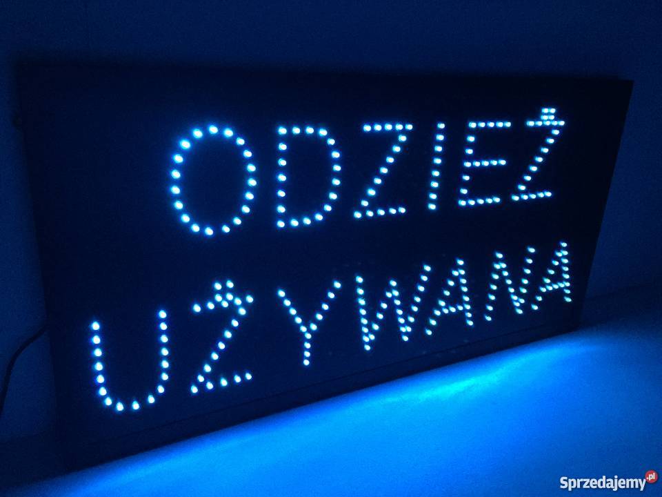 Reklama diodowa szyld 80x40 zewnętrzna Pomiechówek sprzedam