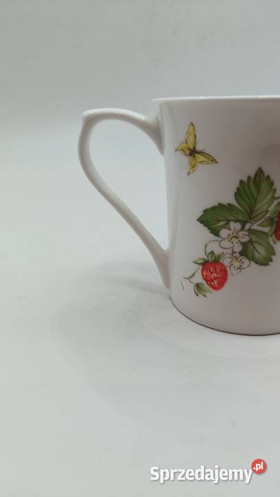 Kubek ceramiczny Queens z uroczymi truskawkami Zamość