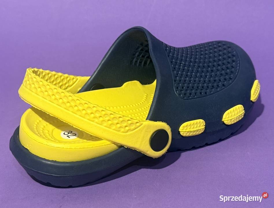 Granatowe dziecięce chodaki rozmiar 32 Żyrardów