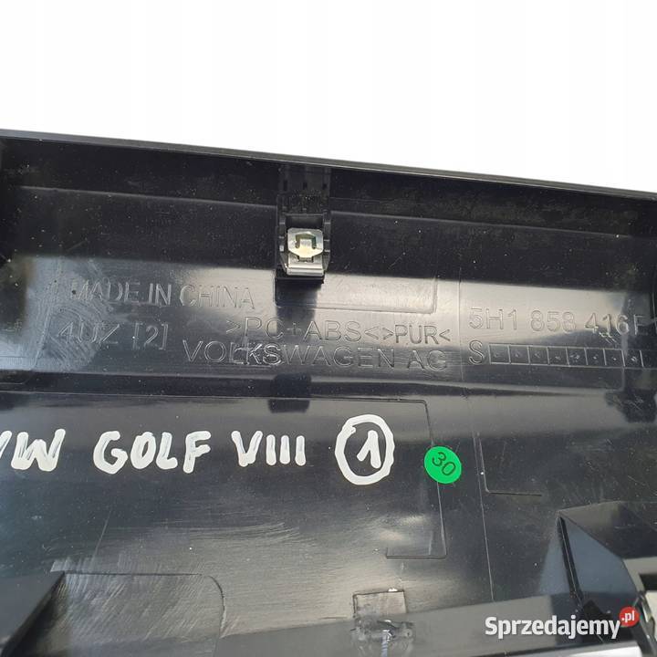 RAMKA KONSOLI ŚRODKOWEJ DEKOR Golf VIII HTB Deski rozdzielcze, konsole lubelskie Chełm