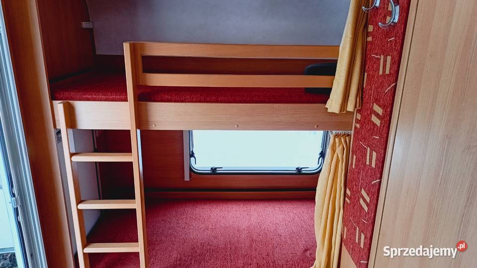 Przyczepa kempingowa campingowa 2007 łóżka śląskie Międzybrodzie Bialskie