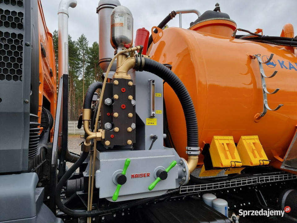 MAN KAISER WUKO RECYKLING DO CZYSZCZENIA KANAŁÓW