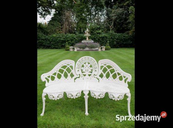 Fabrycznie NOWA Ławka ogrodowa z duraluminium sprzedam