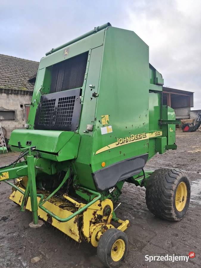 Prasa john deere 592 rotor John Deere Mokronosy