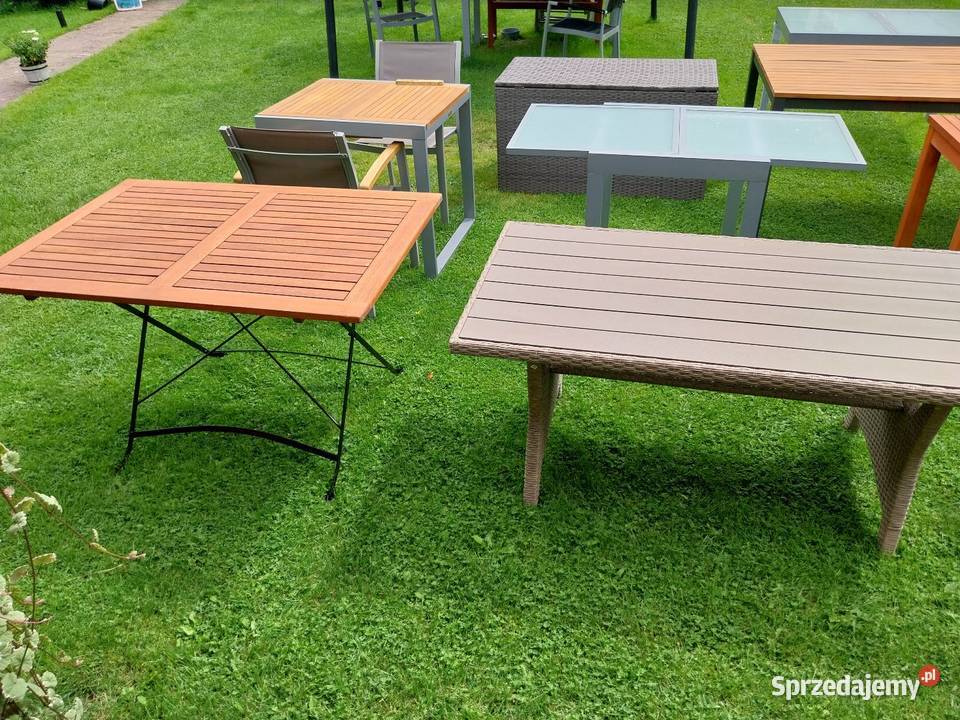 Stół stoły ogrodowe Mieszałki
