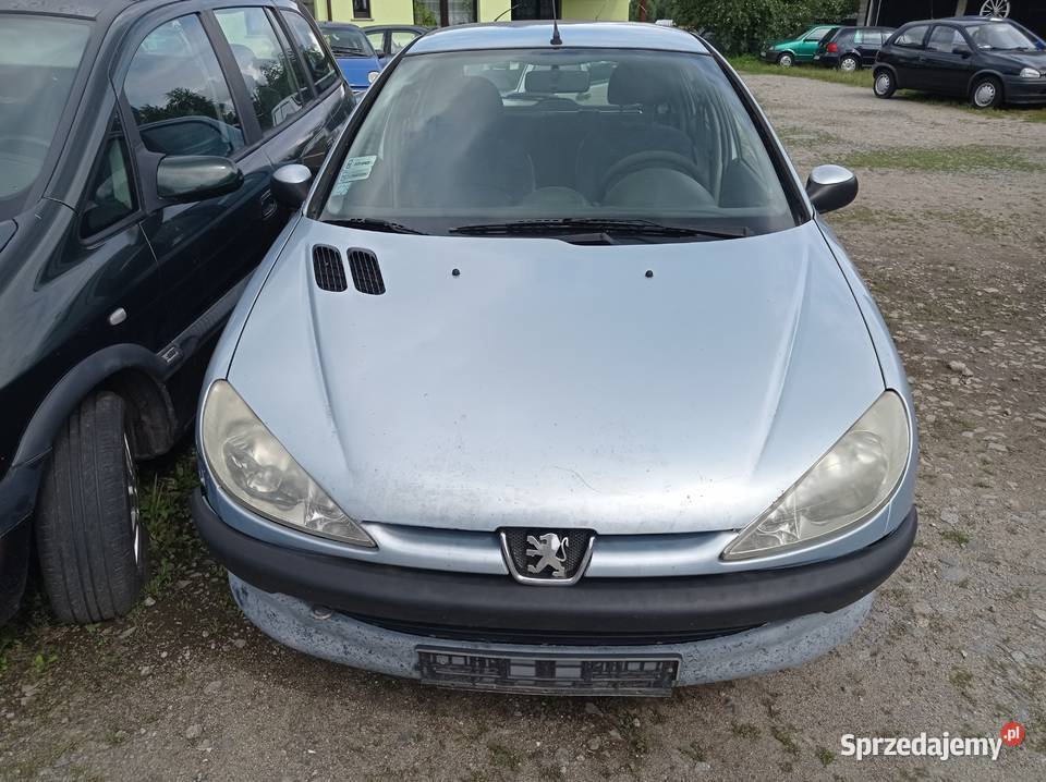 Peugeot 206 19 D 51 kW 2002 r dawca części osobowe wielkopolskie
