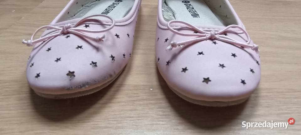 Rożowe baleriny Young Style rozmiar 32 wkładka Balerinki Krasnystaw