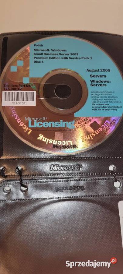Windows Small Business Server 2003 Premium Poznań