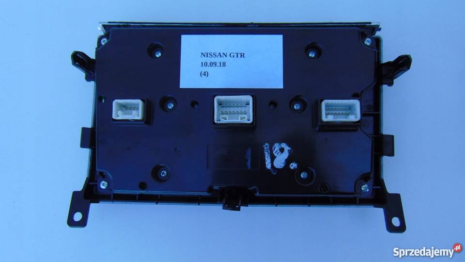 NISSAN GTR PANEL KLIMATYZACJI Nowy Tomyśl