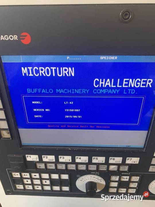 Tokarskie centrum CNC Challenger LT42 2015 z mazowieckie Warszawa