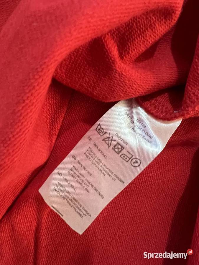 Bluza z bufiastymi szerokimi rękawami bez Bez wzoru