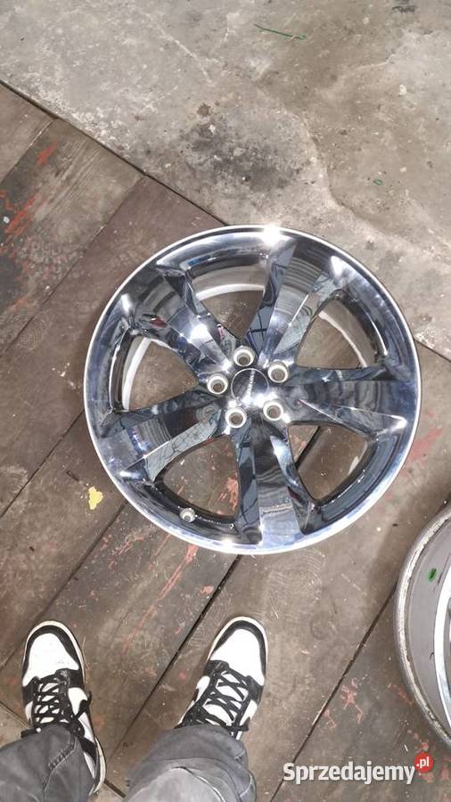 Felgi orginalne chrom dodge charger 20x8 lubelskie Charlęż